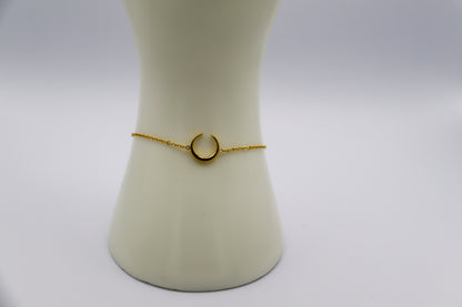 18K Moon Bracelet