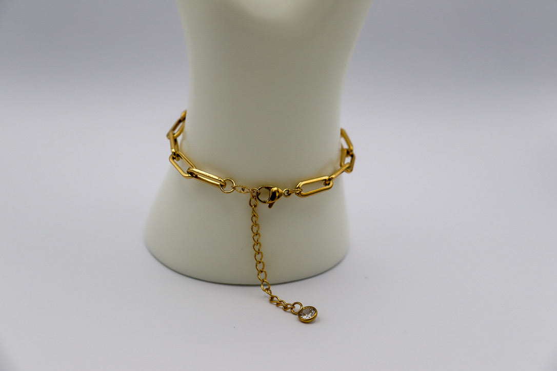 18K Clips Bracelet