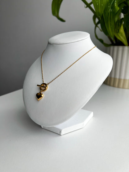 18K Heart Necklace