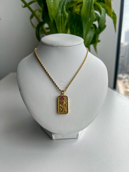 18K Lovers Necklace