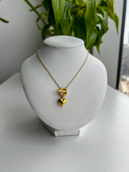 18K Heart Necklace