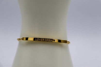 18K Bar Bracelet